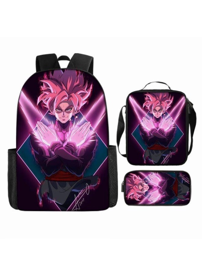 عام حقيبة ظهر مطبوعة عالمية مشتركة - مجموعة حقائب ظهر من ثلاث قطع (متوفرة للطلاب والأطفال والأصدقاء في النزهايات وتسلق الجبال وما إلى ذلك) - 43 - Image 4