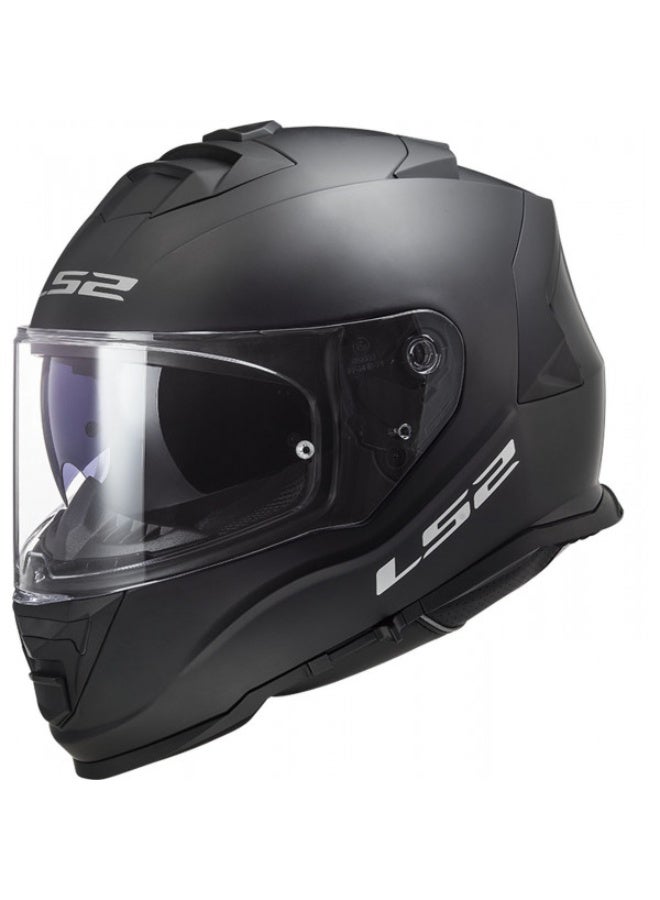 LS2 HELMETS LS2 HELMET STORM II FF800 FULL FACE RACING  - COLOR: MATT BLACK - Image 1