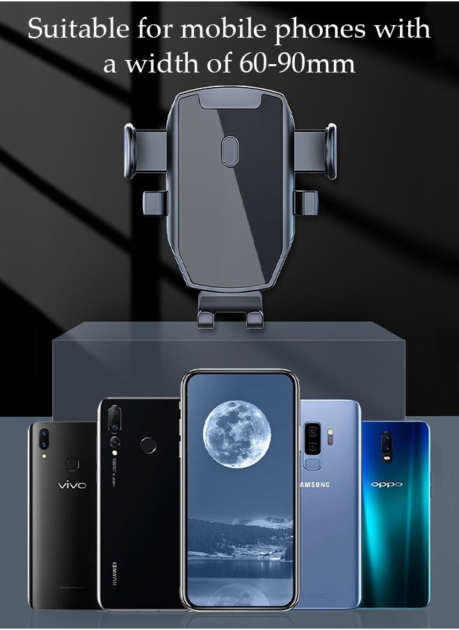 3-In-1 Phone Holder Mount for Car Dashboard Windshield Air Vent 360 Degree Rotation Dashboard Car Clip Mount Stand Phone Holder Suitable for All Cell Phone Automobile Interior
