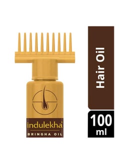 INDULEKHA Indulekha Bringha Complete Hair Care Oil 100ml (Pack of 3)  - Image 4