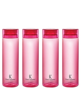 Kuber Industries Plastic Water Bottles -1 Litre Water Bottle | Break Proof, Multipurpose, BPA Free, Ideal for Fridge/Refrigerator | Red, Set of 4) - pzsku/Z0D072E468ABA3178CDA7Z/45/1743507124/c47a3c3d-0c95-4765-9238-4a5ff47e06d2