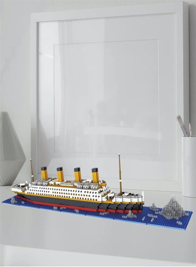 Titanic Model Mini Building Blocks Set, 3D Puzzle DIY Toy, Gift for Adults and Children (1878 Pieces) - Image 5