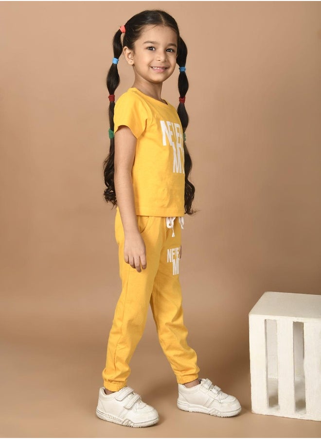 LILPICKS - Never Mind Printed Top with Jogger Set - Image 1