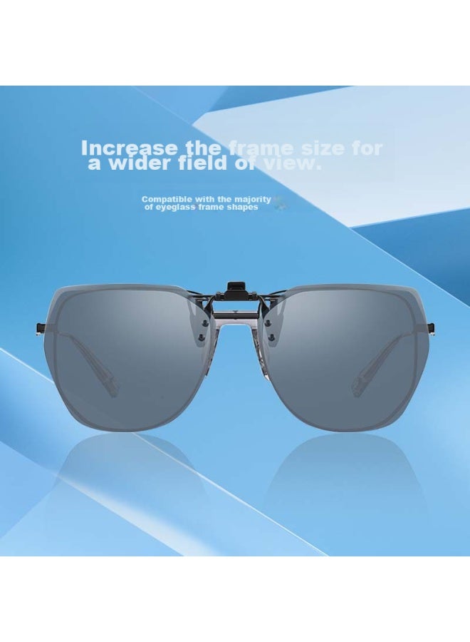 HORIEN Hailien Sungl, Polarized Clip-on Sungl, Uni Style, For Driving, Sun Protection, Shade, Fishing - Image 4