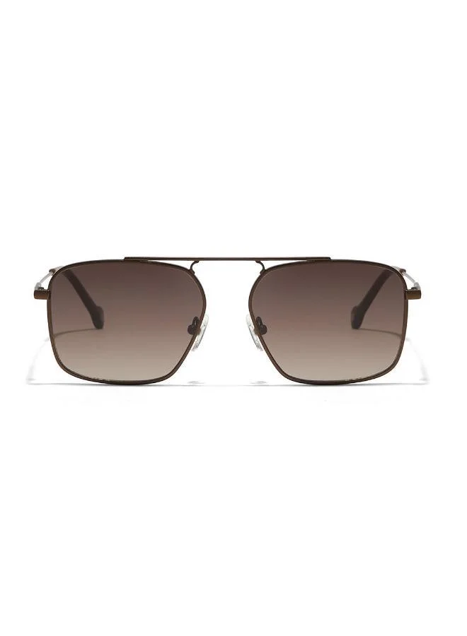30Sundays Roux,Men Sunglasses, Rectangle Sunglasses, UV Protection: UV400 (Brown,Brown)