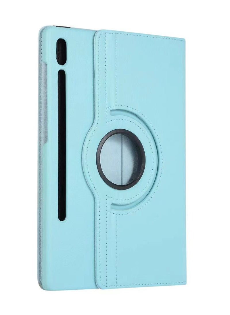 Generic - Tablet Cases Covers for Samsung Galaxy Tab S9 FE Plus / S9 FE+, Multi-Angle Stand + 360 Rotating Bracket + Shockproof Leather Slim Case - Image 1