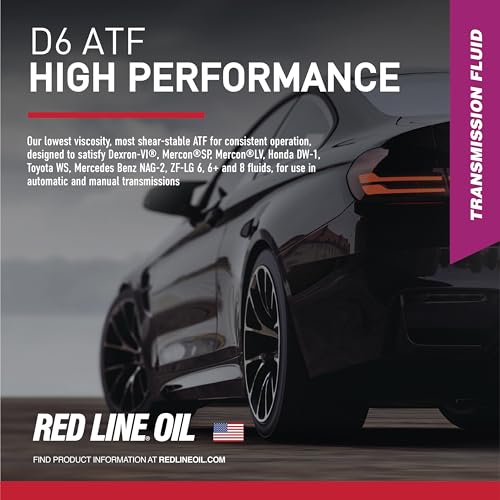 Red Line سائل نقل الحركة الأوتوماتيكي بالكامل الاصطناعي D6 من ريد لاين 30704 - 1 لتر - Image 2