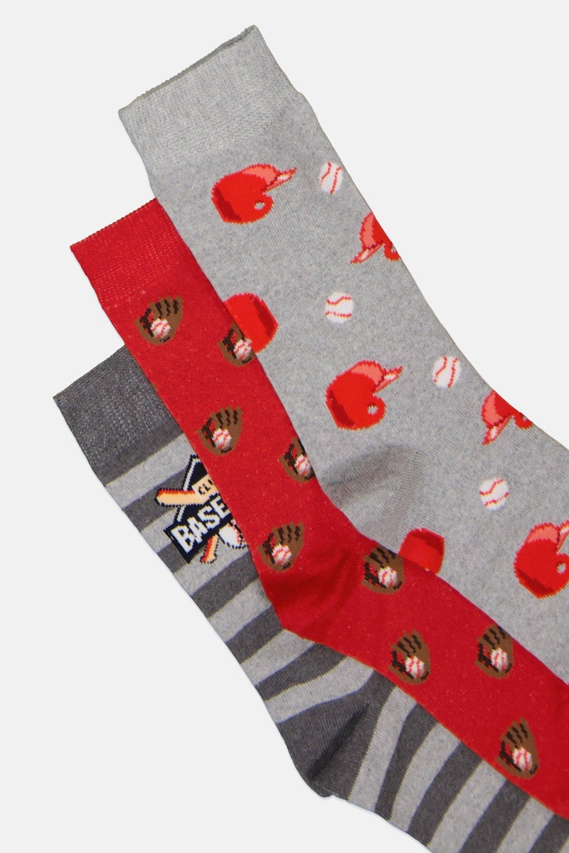 The Orrsum Sock Co Men Seven Days x Orrsum 7 Pairs Pack Graphic Print Crew Socks, Multicolor - Image 2