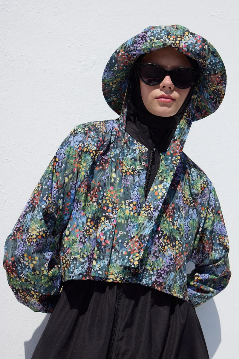 مانوكا Tie Bucket Hat Tiny Flower