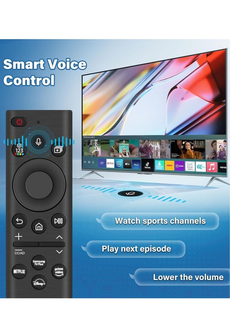 Gravity NEW BN59-01385A Solar Voice Replacement Remote Control for Samsung TV – Universal Rechargeable, 4 Shortcut Buttons for 2021-2022 Neo LED Smart 4K Ultra HD TVs - Image 4