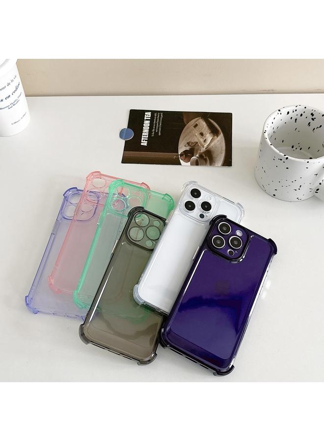 إيروريكس جراب لهاتف iPhone 12 Pro، جراب شفاف مقاوم للصدمات من مادة TPU بأربع زوايا - Image 2