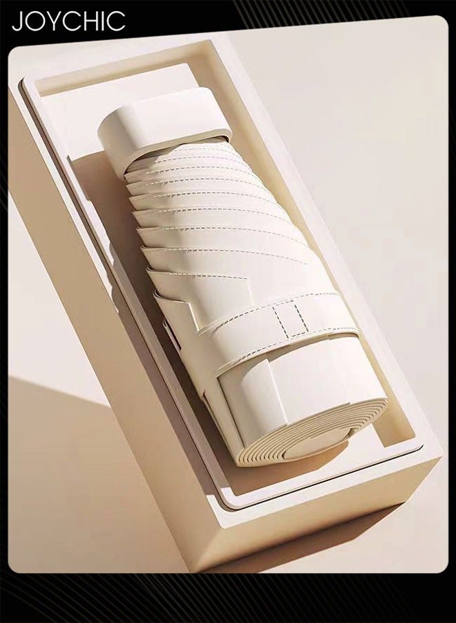 Joychic مظلة صغيرة مضادة للأشعة فوق البنفسجية للنساء والرجال للاستخدام المزدوج لأيام الشمس والمطر قابلة للطي - Image 2