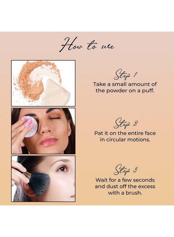 adbeni High Coverage Compact Powder 20Gm | Natural Mattifying Waterproof Makeup Powder | Unveiling Radiant Complexion |Seamless Coverage, Effortless Flair & Timeless Elegance (Shade-01) - Image 4