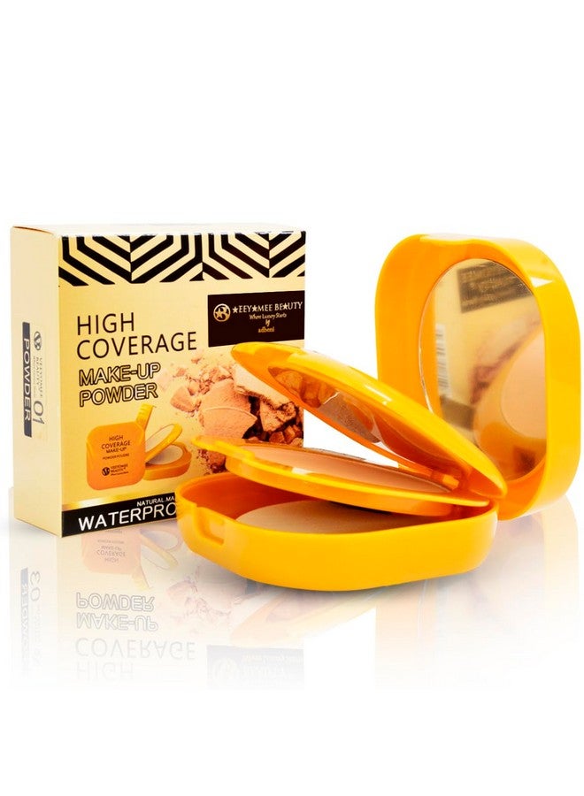 adbeni High Coverage Compact Powder 20Gm | Natural Mattifying Waterproof Makeup Powder | Unveiling Radiant Complexion |Seamless Coverage, Effortless Flair & Timeless Elegance (Shade-01) - Image 1