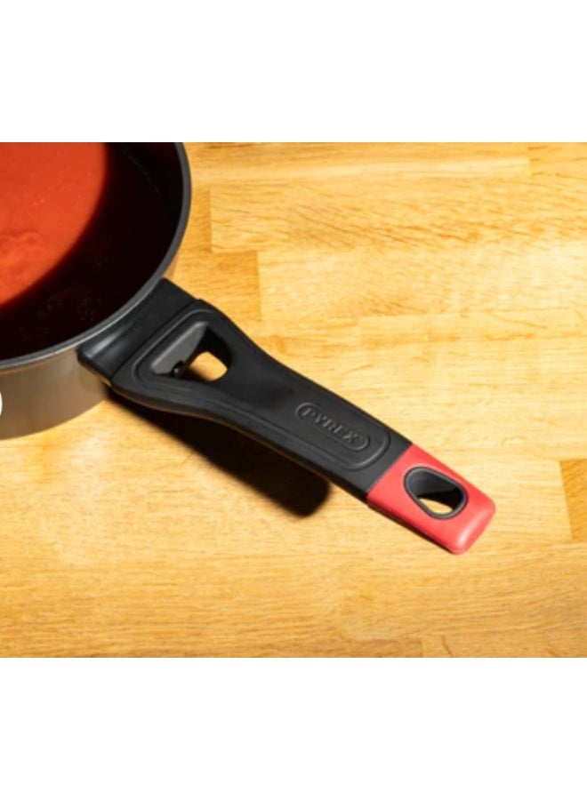 PYREX Optima+ Frying Pan PFAS-Free Non-Stick Pan for Everyday Cooking Black - Image 3