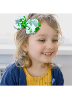 St Patrick'S Day Large Hair Bows 2 Layers Grosgrain Ribbon Bowknots Boutique Alligator Hair Clips Irish Green Shamrock Hairpin Accessories For Kids Girls Women - pzsku/Z0D07EA652912B7DB71BCZ/45/_/1707981265/f058f38e-5a01-42e5-98cf-01d99d00d2b7