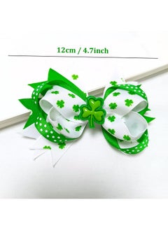 St Patrick'S Day Large Hair Bows 2 Layers Grosgrain Ribbon Bowknots Boutique Alligator Hair Clips Irish Green Shamrock Hairpin Accessories For Kids Girls Women - pzsku/Z0D07EA652912B7DB71BCZ/45/_/1707981268/9baf65dc-902e-45f6-8b3e-fe10510c7a28