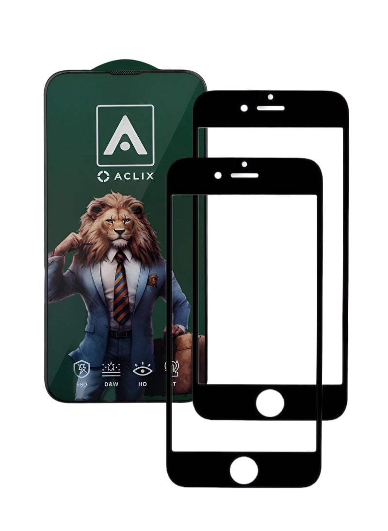 أكاليكس قطعتين، واقي شاشة عالي الجودة لهاتف آيفون 8 - Image 1