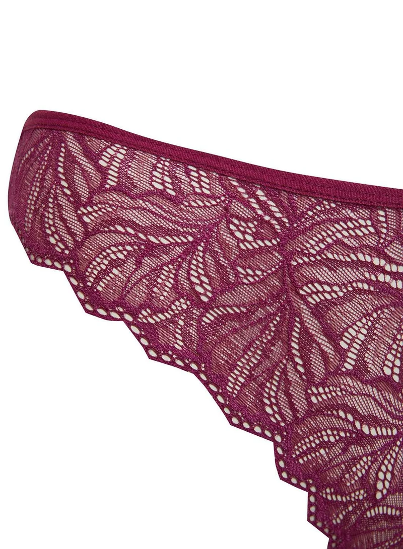 DeFacto Fall In Love Lace Brazilian Briefs