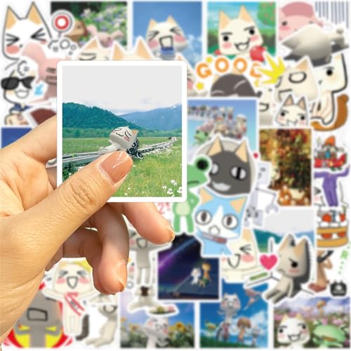 PWSTY 50pcs Cute Cartoon Inoue Toro Stickers for Kids Teens, Game Sticker Vinyl Waterproof Stickers for Skateboard Laptop Luggage Fridge DIY Decal - Image 4