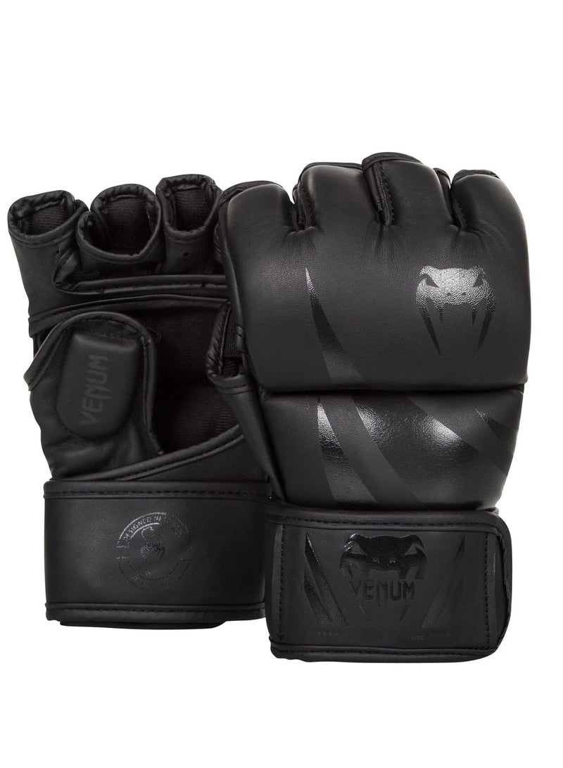 VENUM CHALLENGER MMA GLOVES BLACK - Image 1