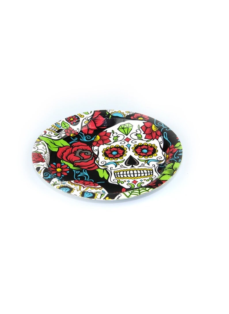 Rosymoment Halloween Party Paper Plate Round 23cm 6 Pieces set  - Image 2