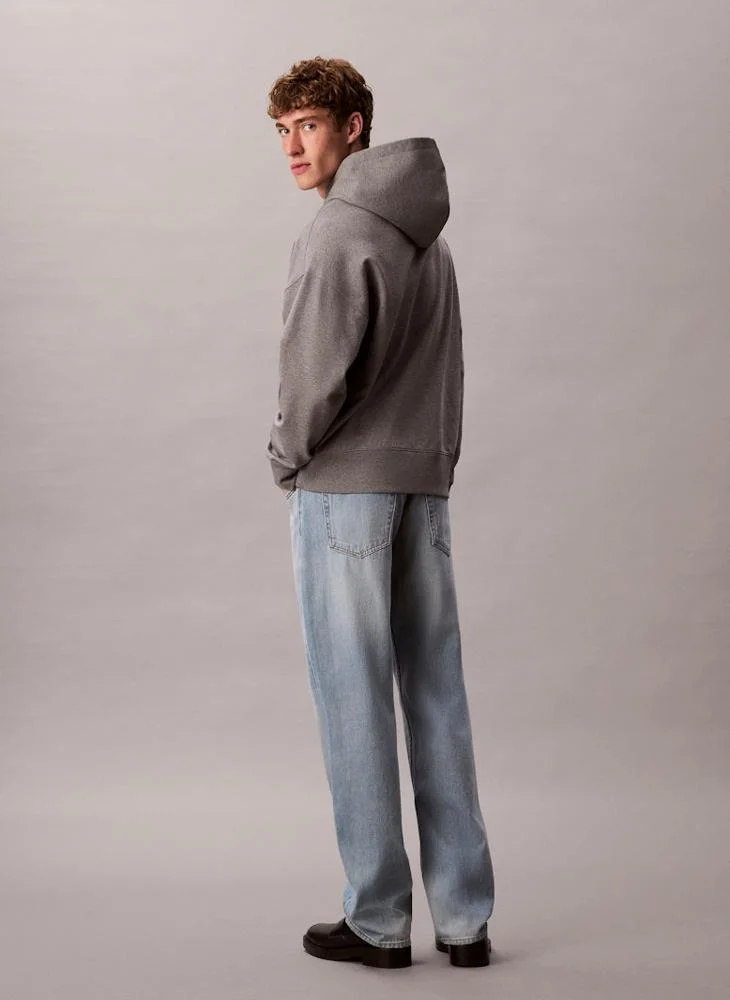 CALVIN KLEIN Logo Pullover Hoodie