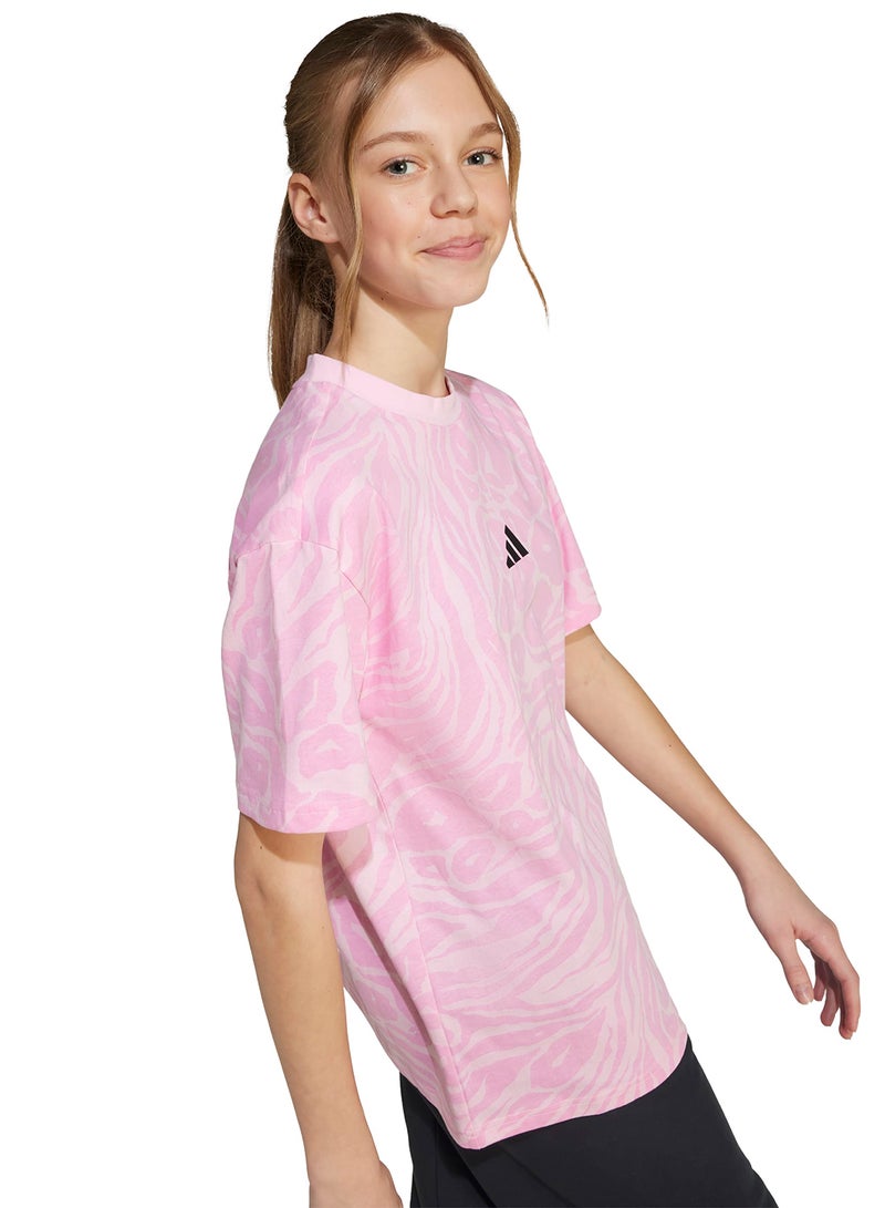 Adidas Youth Future Icons Logo T-Shirt  - Image 4