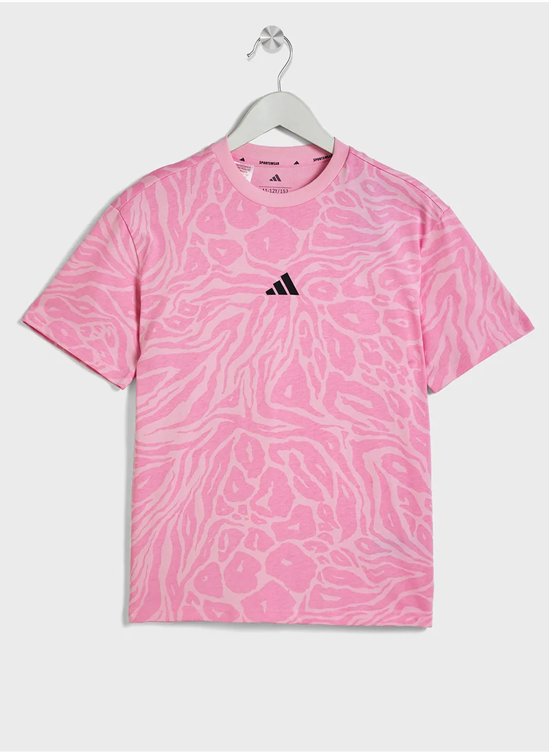 Adidas Youth Future Icons Logo T-Shirt