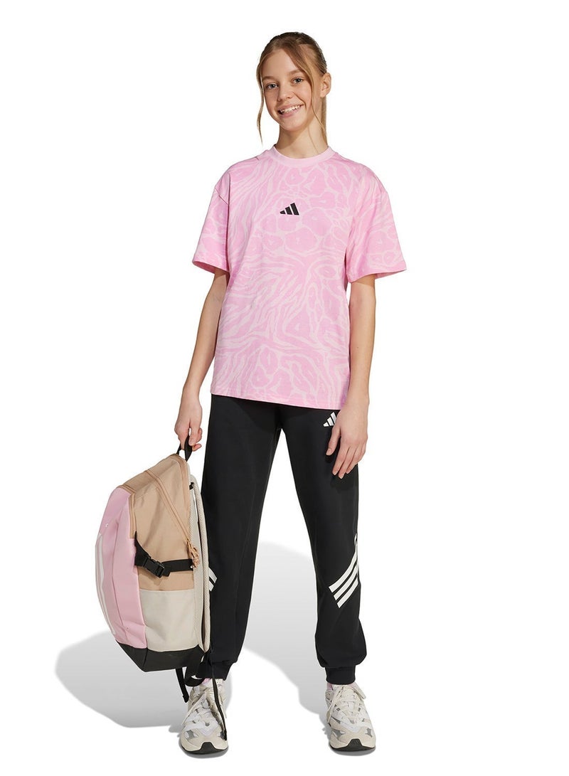 اديداس تيشيرت شعار أيقونات المستقبل للشباب - Image 5