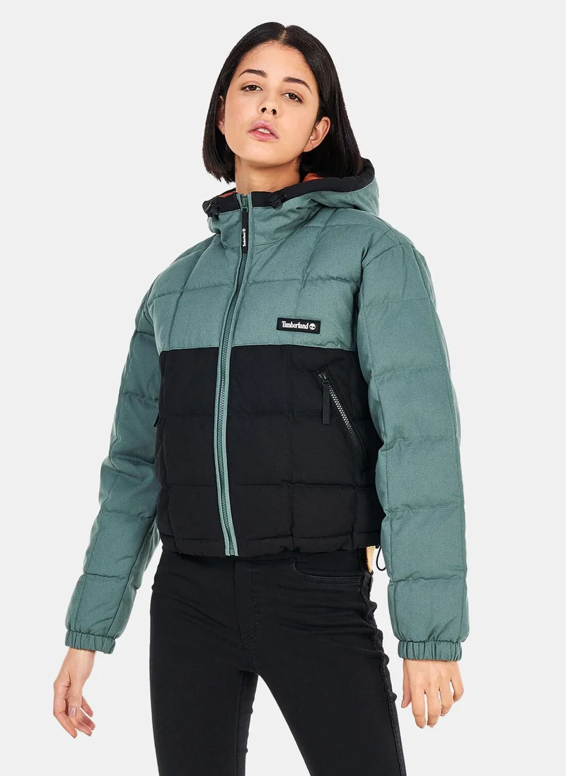 Timberland Women's Canvas Puffer Jacket