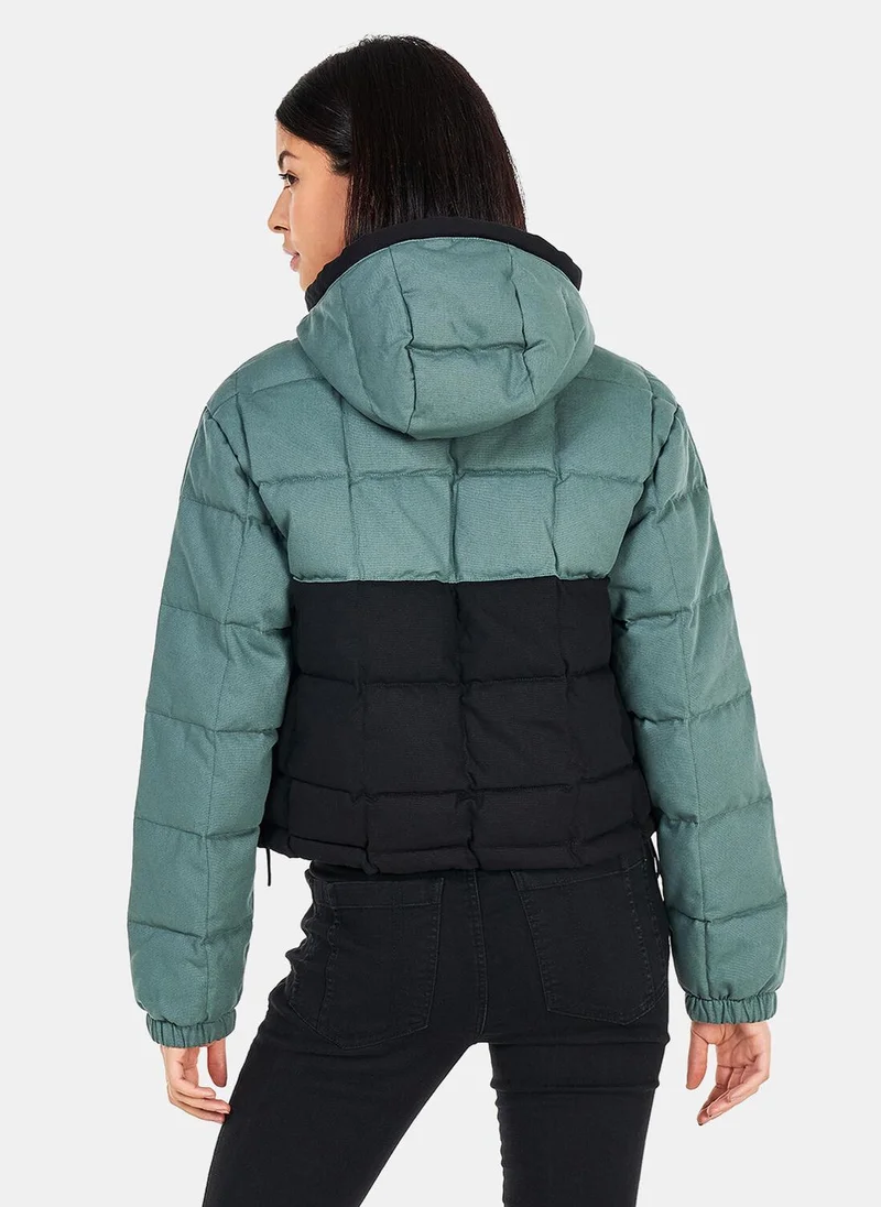 Timberland Women's Canvas Puffer Jacket