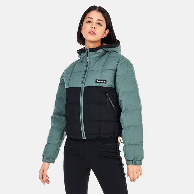Timberland Women's Canvas Puffer Jacket