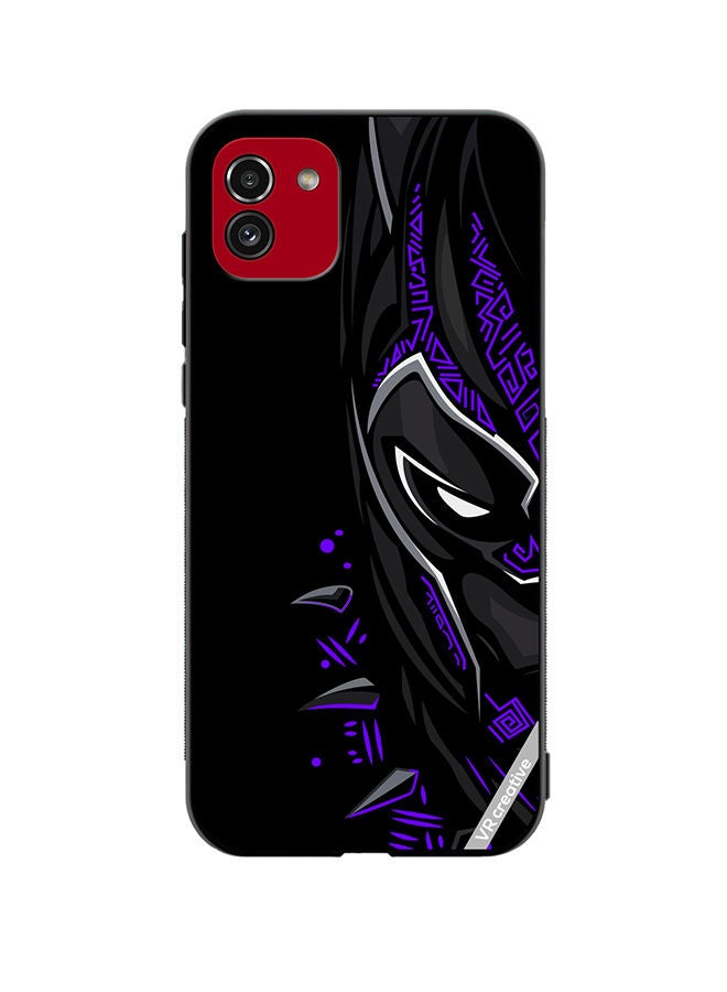 VR CREATIVE Protective Case Cover For Samsung Galaxy A03 Natasha Romanoff Avengers Design Multicolour - Image 1