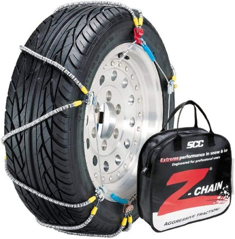 SCC Z-563 Z-Chain Extreme Performance Cable Tire Traction Chain - Set of 2 - Image 1