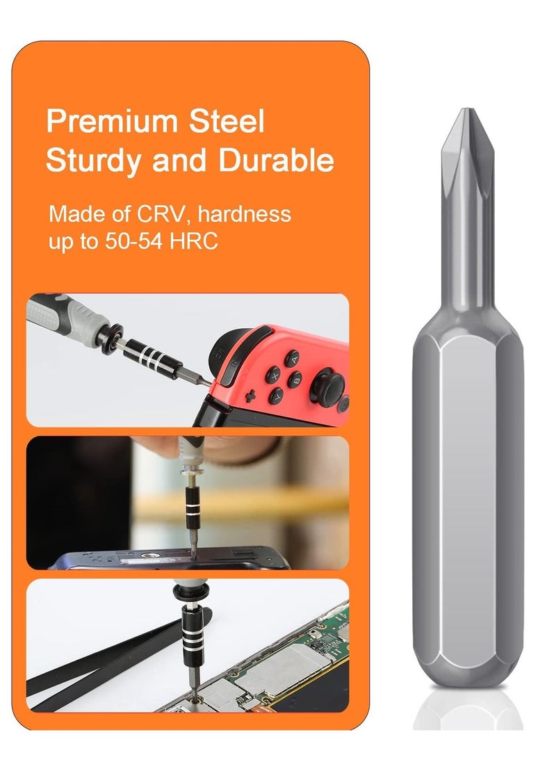 130 in 1 Precision Screwdriver Set Professional Laptop and Computer Repair Tool Kit with Magnetic Screwdrivers and 120 Bits for PC Xbox Phone Switch and RC Car DIY