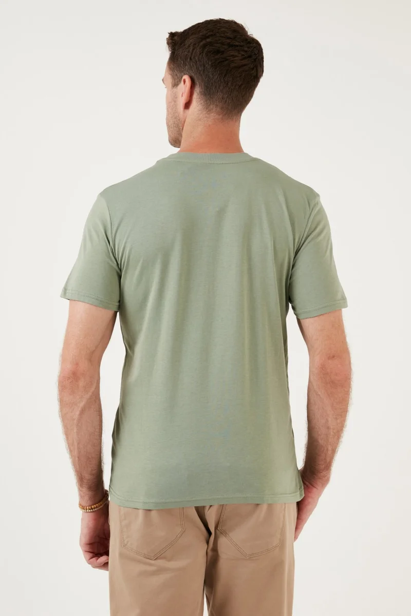 بوراتي Cotton Regular Fit Crew Neck Basic T Shirt Men's T Shirt 59020201