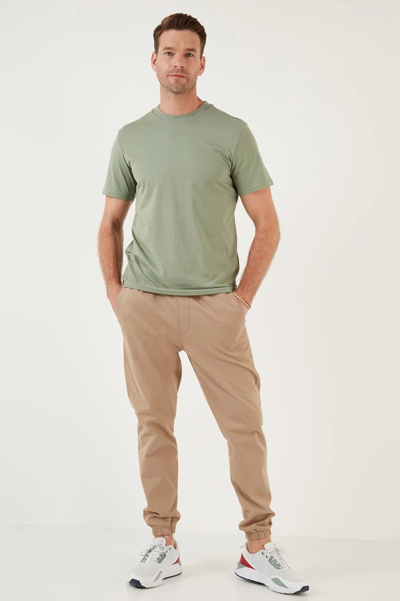 بوراتي Cotton Regular Fit Crew Neck Basic T Shirt Men's T Shirt 59020201