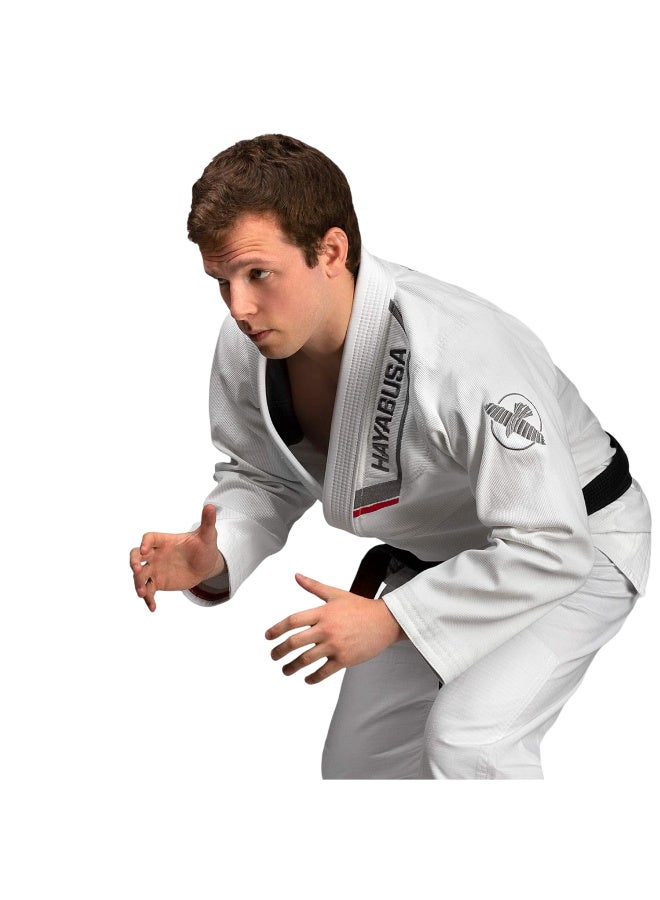 HAYABUSA ULTRA-LIGHTWEIGHT JIU JITSU GI WHITE - Image 2