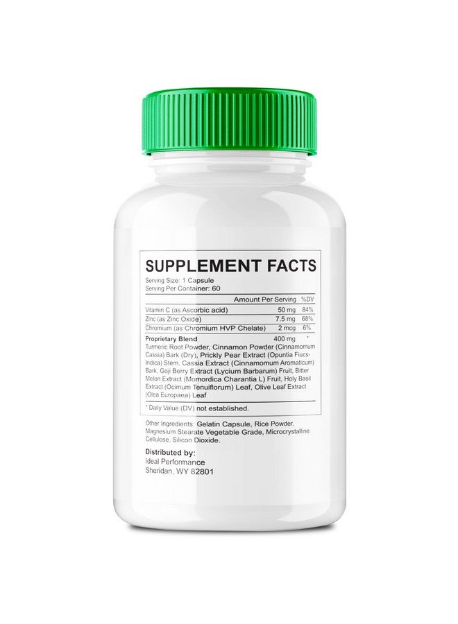 IDEAL PERFORMANCE Kick Start Capsules, Kick Start Balanced Sugar Supplement Pills, KickStart Glyco Optimizer, Premium Formula for Healthy Circulation & Stable Levels, KickStart All Natural Health Reviews (2 Pack)  - Image 2