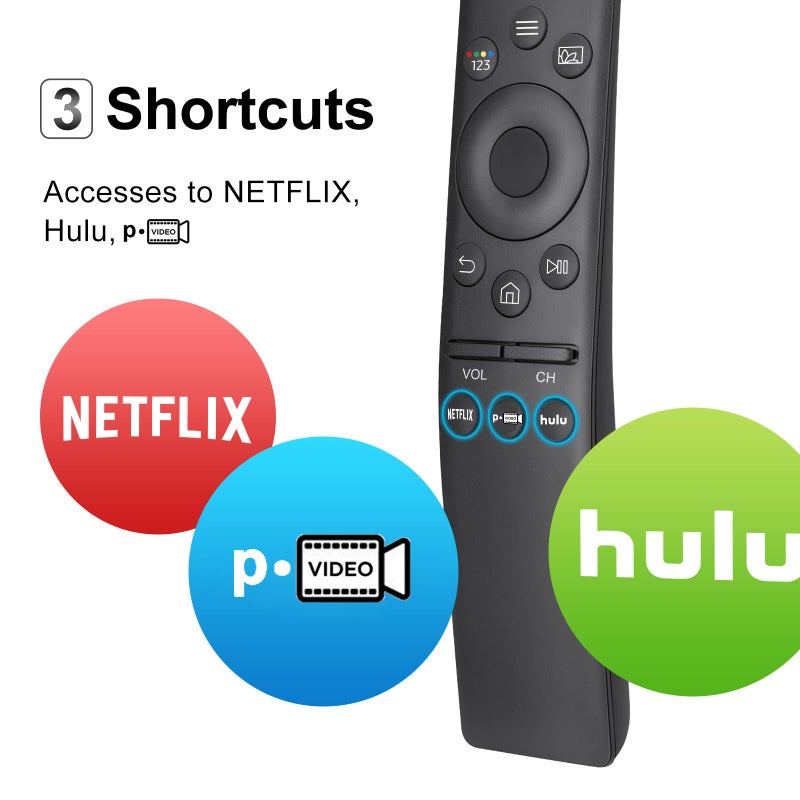 LOUTOC ã€Pack of 2ã€‘ Universal for All Samsung Smart TV Remote Control, Replacement Compatible for All Samsung Smart TV - Image 4