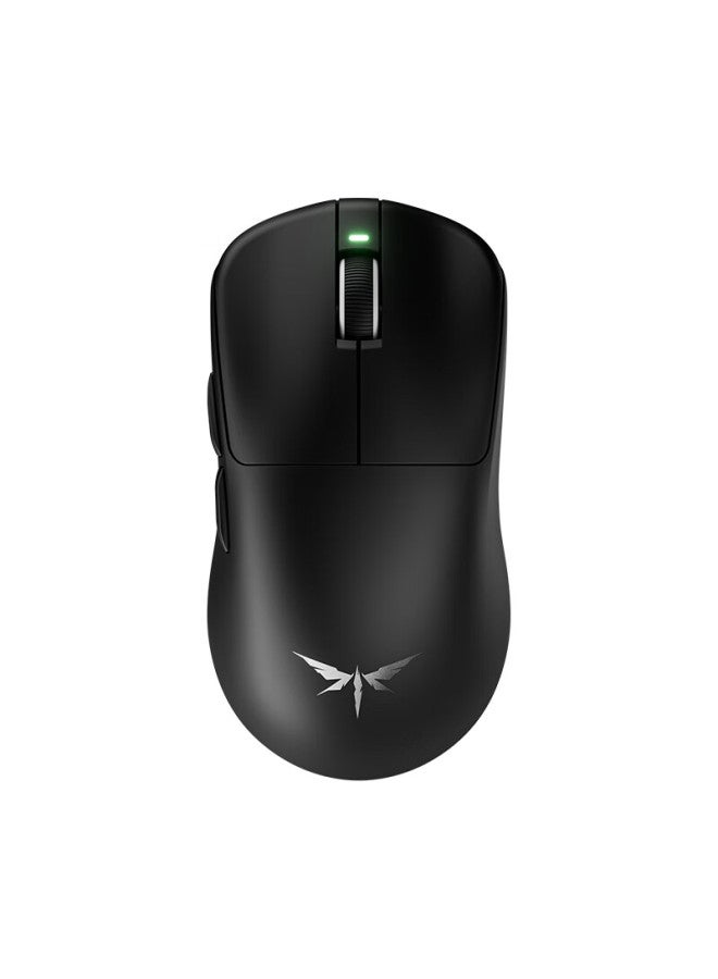 Vgn Dragonfly F1 Se Wireless Mouse, Lightweight Ergonomic Design, Gaming And Office Wired/2.4g/bluetooth Triple Mode, Large Battery, Dragonfly F1 Se Black