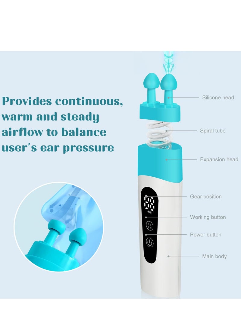 SYOSI Ear Pressure Relief Device, FSA/HSA Eligible, Eustachian Tube Unclogger for Balanced Ear Pressure, Tinnitus and Earache Relief, Ideal Ear Care Product for Airplane Travel, Diving, Swimming  - Image 2