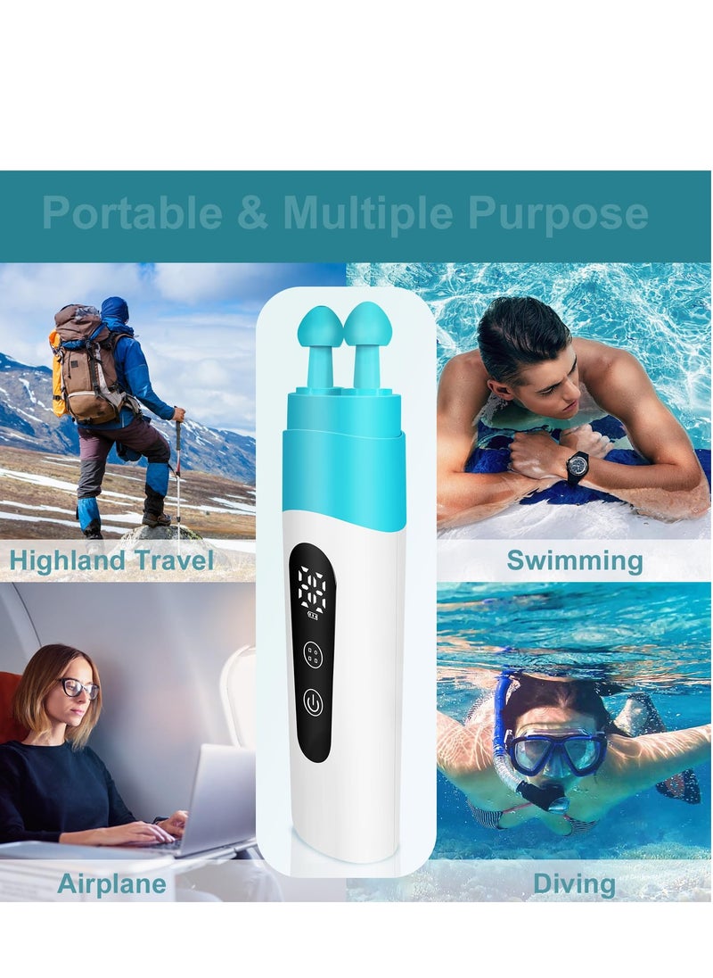 SYOSI Ear Pressure Relief Device, FSA/HSA Eligible, Eustachian Tube Unclogger for Balanced Ear Pressure, Tinnitus and Earache Relief, Ideal Ear Care Product for Airplane Travel, Diving, Swimming  - Image 5