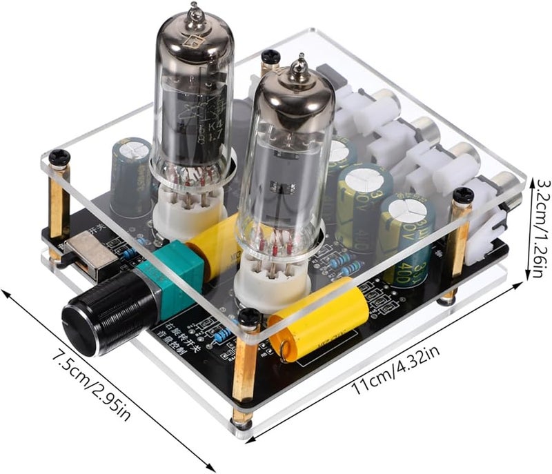 Vacuum Tube Preamplifier Board Stereo Preamp for Turntable Home Theater Audio System Easy Installation - Image 3