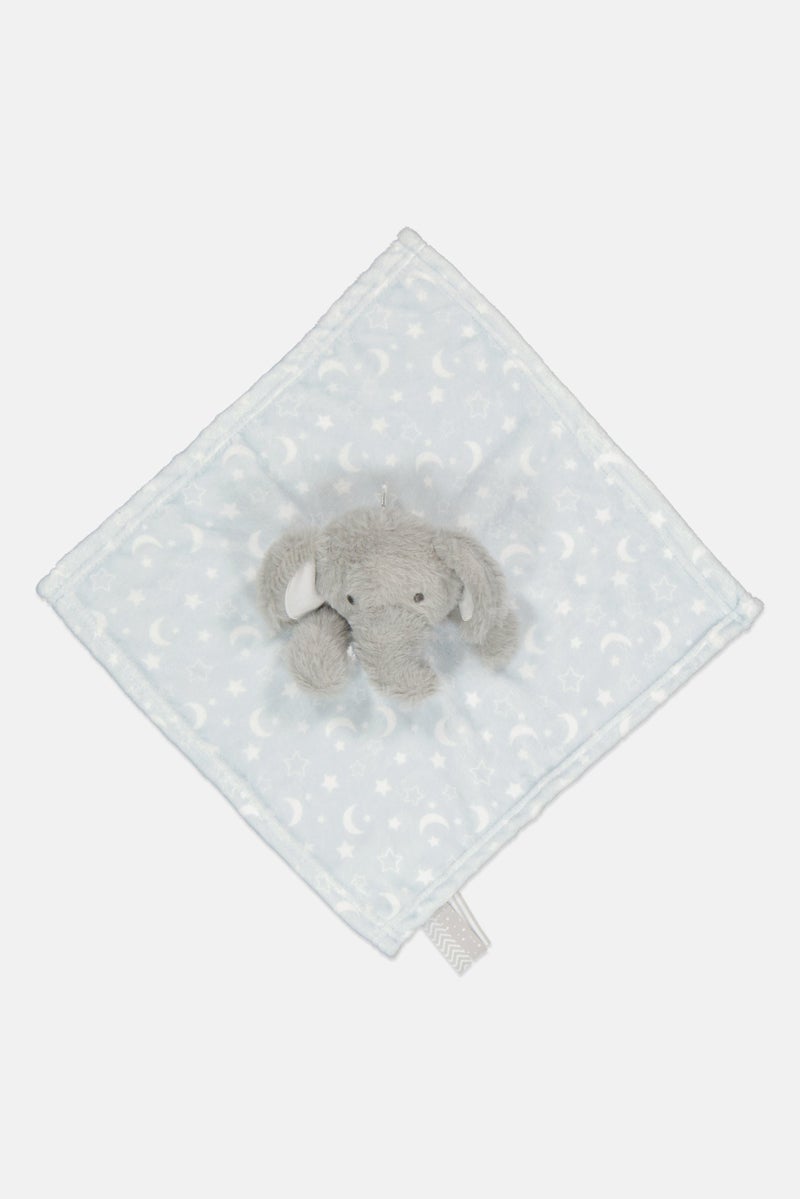Snuggle Tots Toddlers Boy Elephant Blanket, Multicolor - Image 2