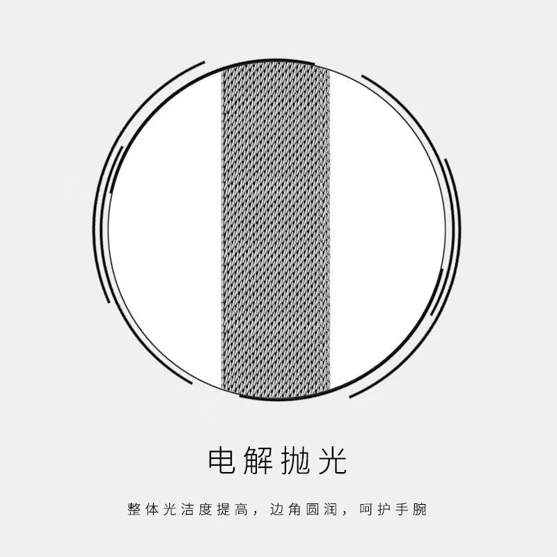 For Samsung Galaxy Watch6 New Quick Release Milan Strap 0.6 Wire Mesh Band - Image 2