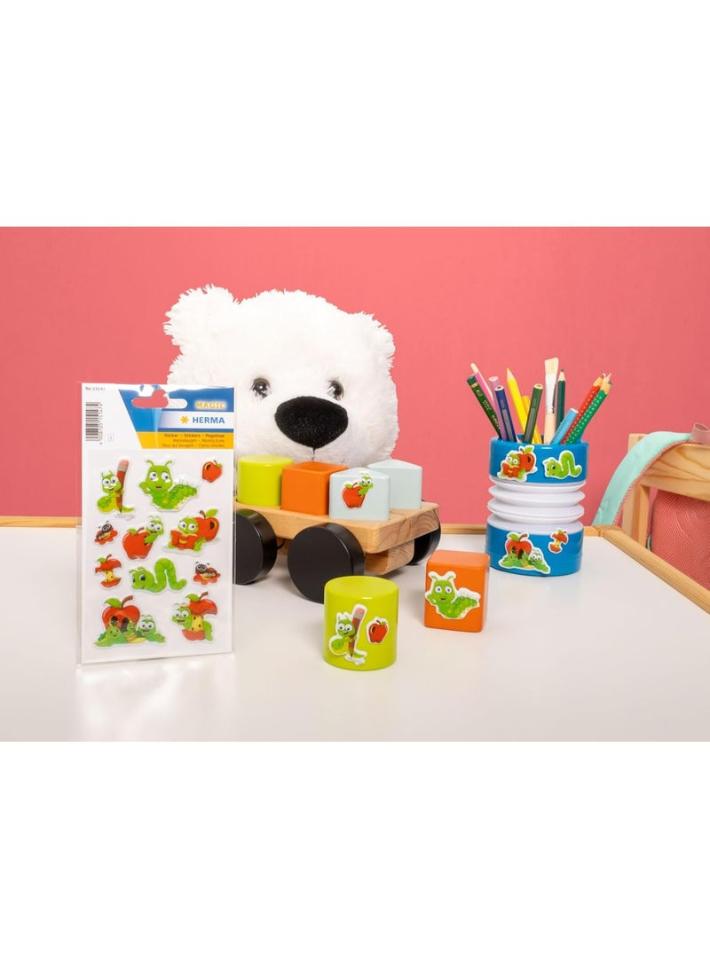 Herma 3D Animated Eyes Wall Stickers and Educational Notebooks for Children - 11 Stickers - Image 5