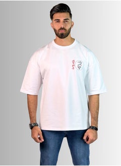 TAG OUT Dragon Print Oversized T Shirt  - Image 2
