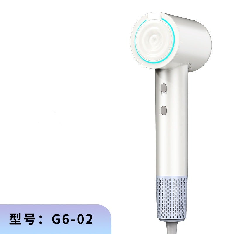 عام A Senping household Internet celebrity high-speed hair dryer hair salon dedicated high-power hair dryer anion high-speed hair dryer G6-2 Pearl White